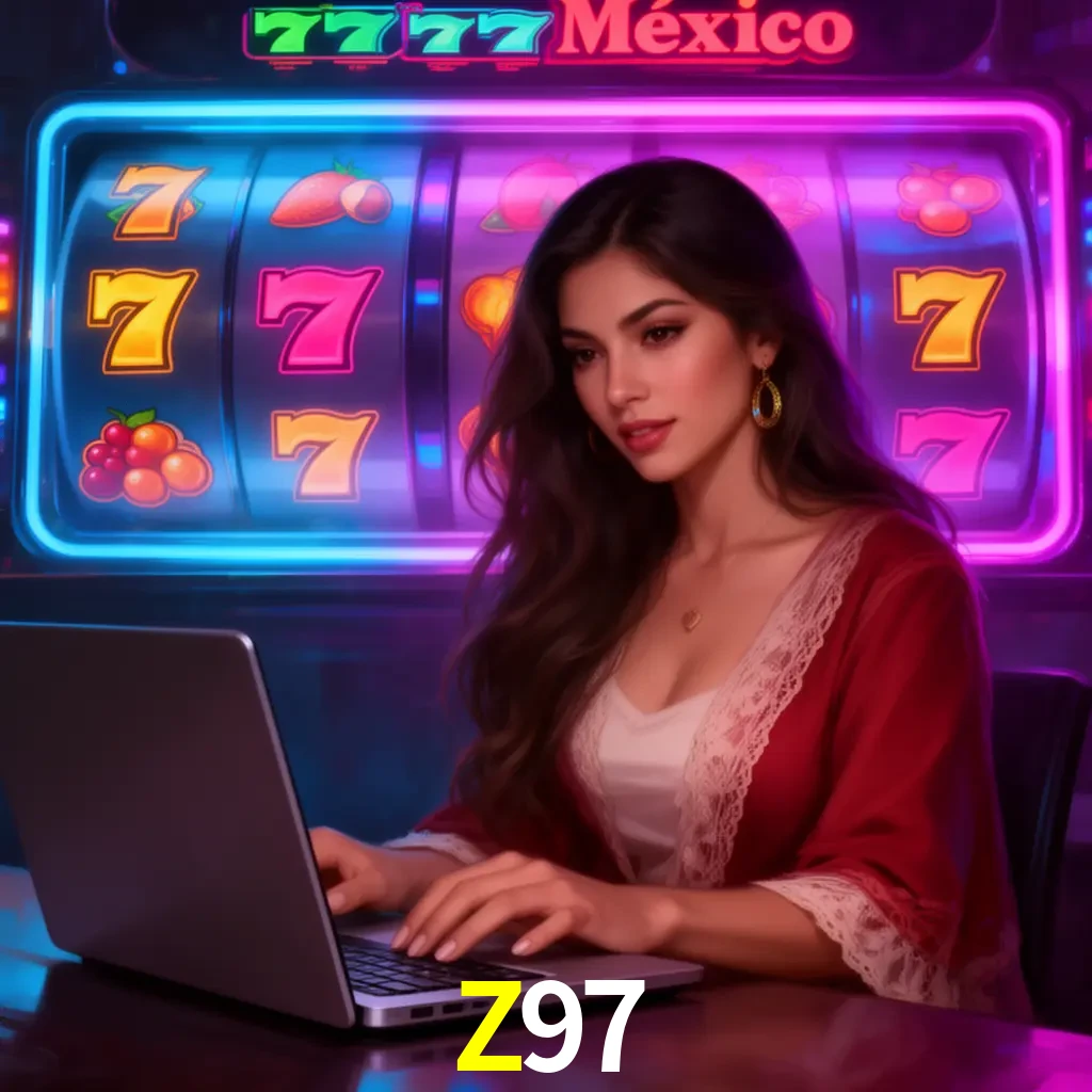 Z97 Slots - tragamonedas, RTP y control Tragamonedas Z97 con símbolos, saldo móvil y reglas de apuesta visibles